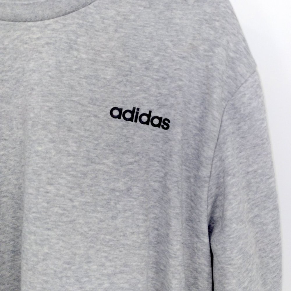 adidas Men's Essentials 3-stripes Fleece Crew Sweatshirt - XL - Picture 4 of 6
